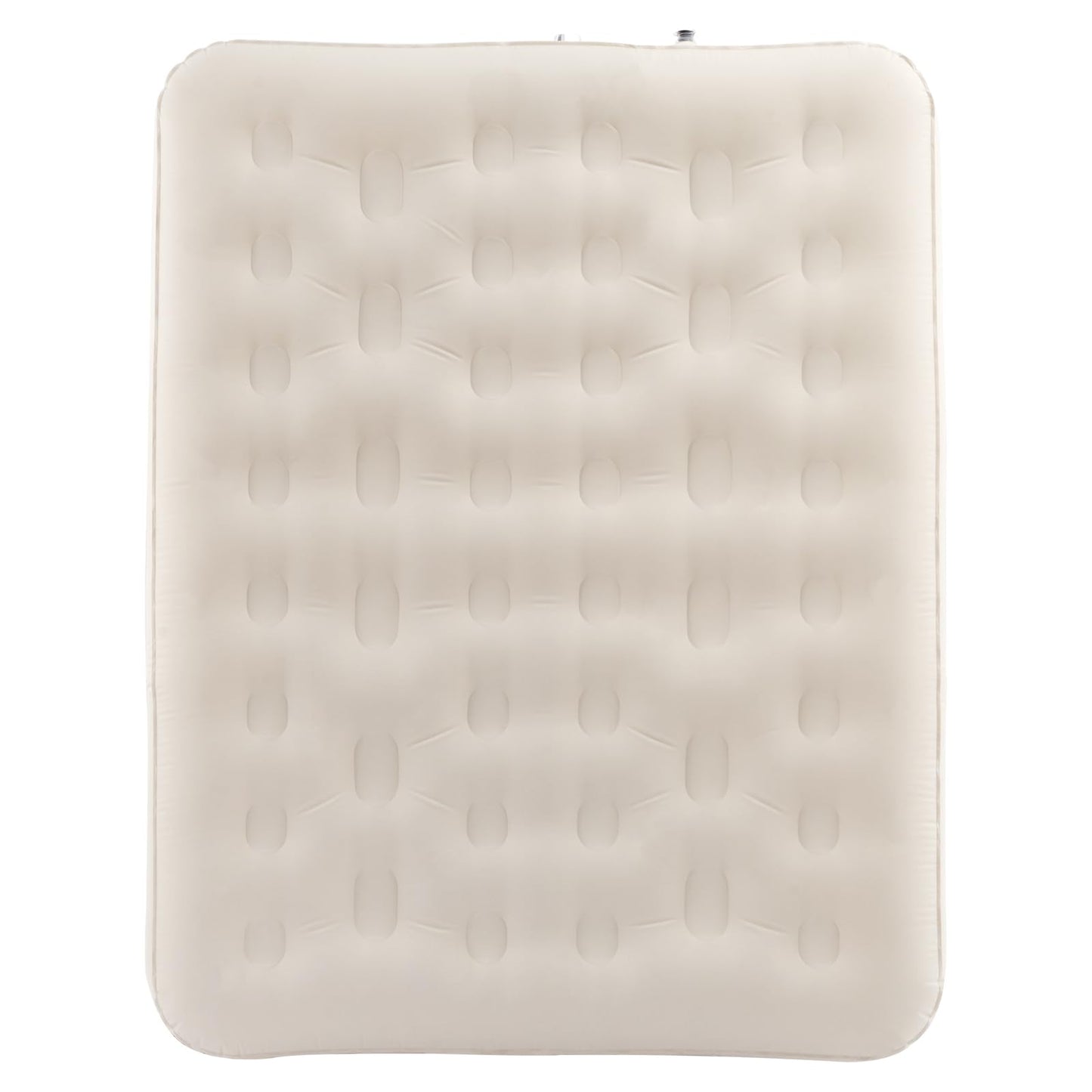 VEVOR Queen Air Mattress with Frame & Built-in Pump – 272kg Load, Ideal for Camping, Travel & Guest Use (197x153x63cm)
