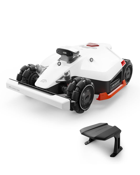 MAMMOTION LUBA 2 AWD 3000X Mähroboter ohne Begrenzungskabel, NetRTK+Vision, Keine RTK-Antenne erforderlich, Auto-Kartierung, Empf. 3000m², Max. 3600m², mit 4G-Modul, 80% Steigung