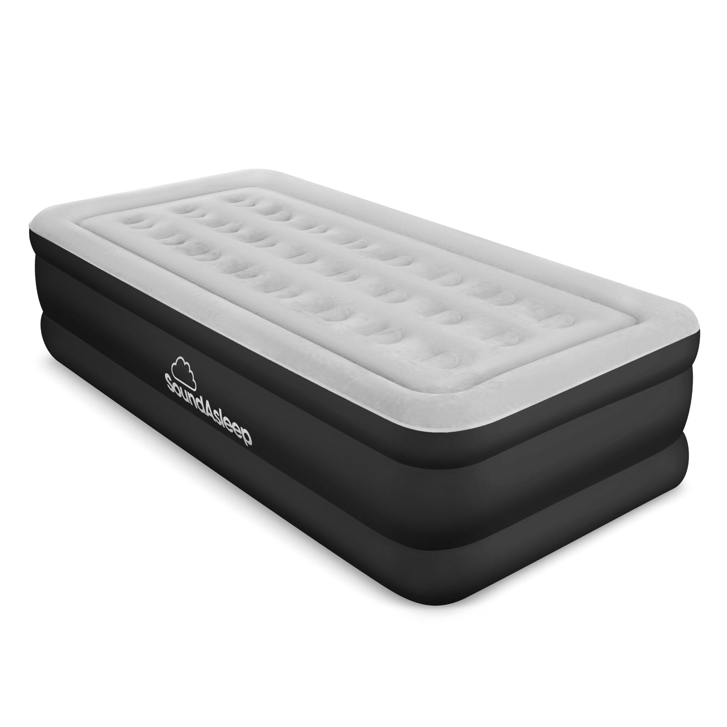 SoundAsleep Dream Series Twin XL Air Mattress with ComfortCoil Tech & High-Capacity Pump – Raised, Portable, Adjustable