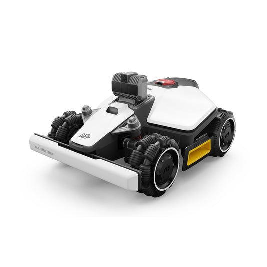 MAMMOTION LUBA mini AWD LiDAR Mähroboter ohne Begrenzungskabel Mit 3D LiDAR + Vision, Ohne RTK-Antenne, Automatische Kartierung, empf. für 1.500 m², 4G-Modul, bis zu 80 % Steigung